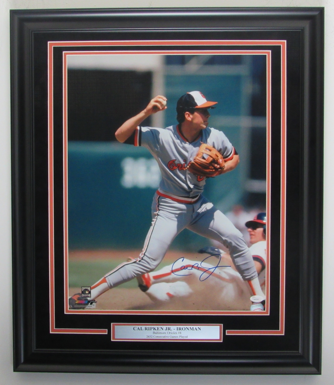 Cal Ripken Jr Orioles Autographed 16x20 Photo 