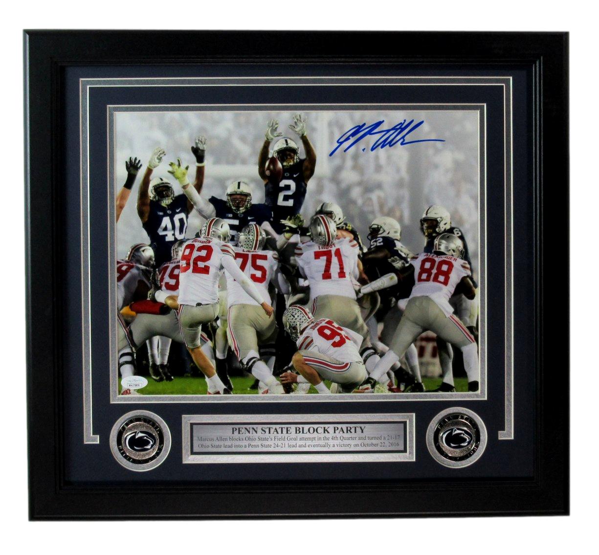Marcus Allen Autographed 11x14 "OSU Block Party" Photo 
