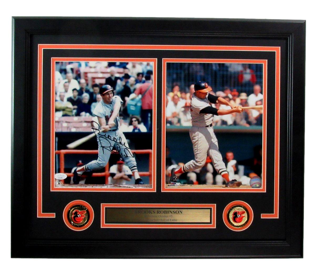 Brooks Robinson Orioles Autographed Photo Collage