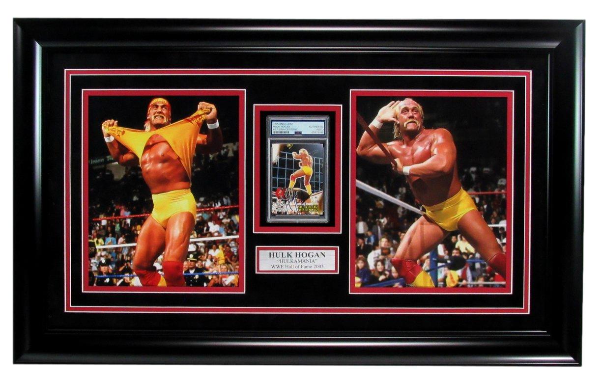 Hulk Hogan WWE Autographed Photo Collage 