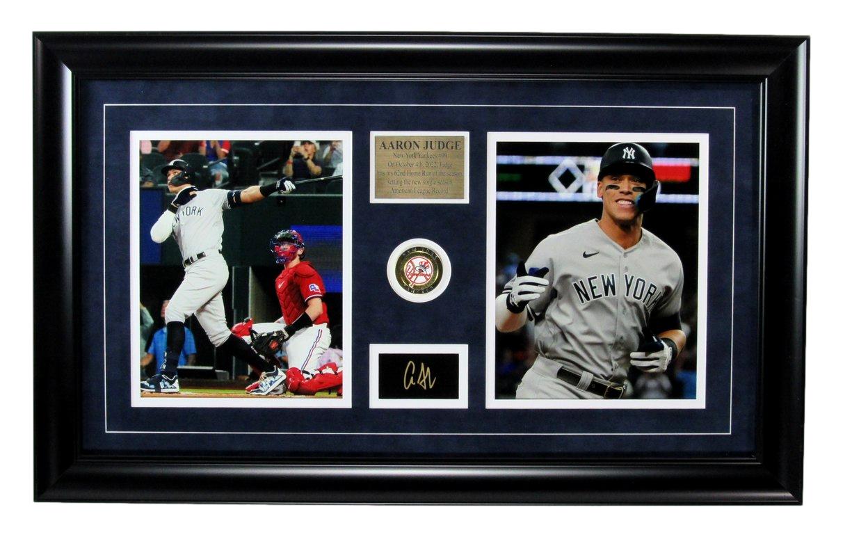Aaron Judge Yankees "Record 62nd Home Run"