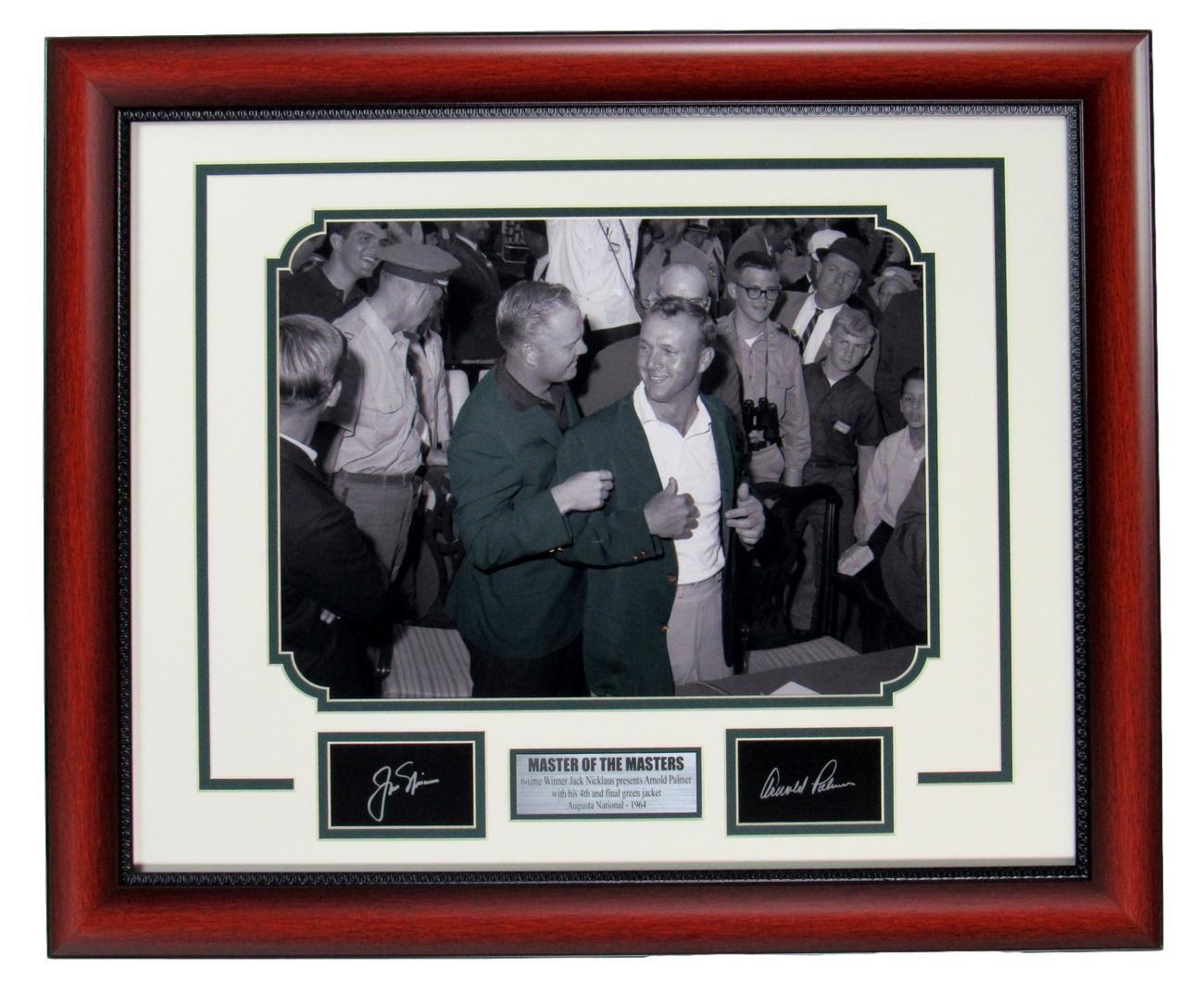 11X14 Framed Photo w/Laser Engraved Replica Autographs