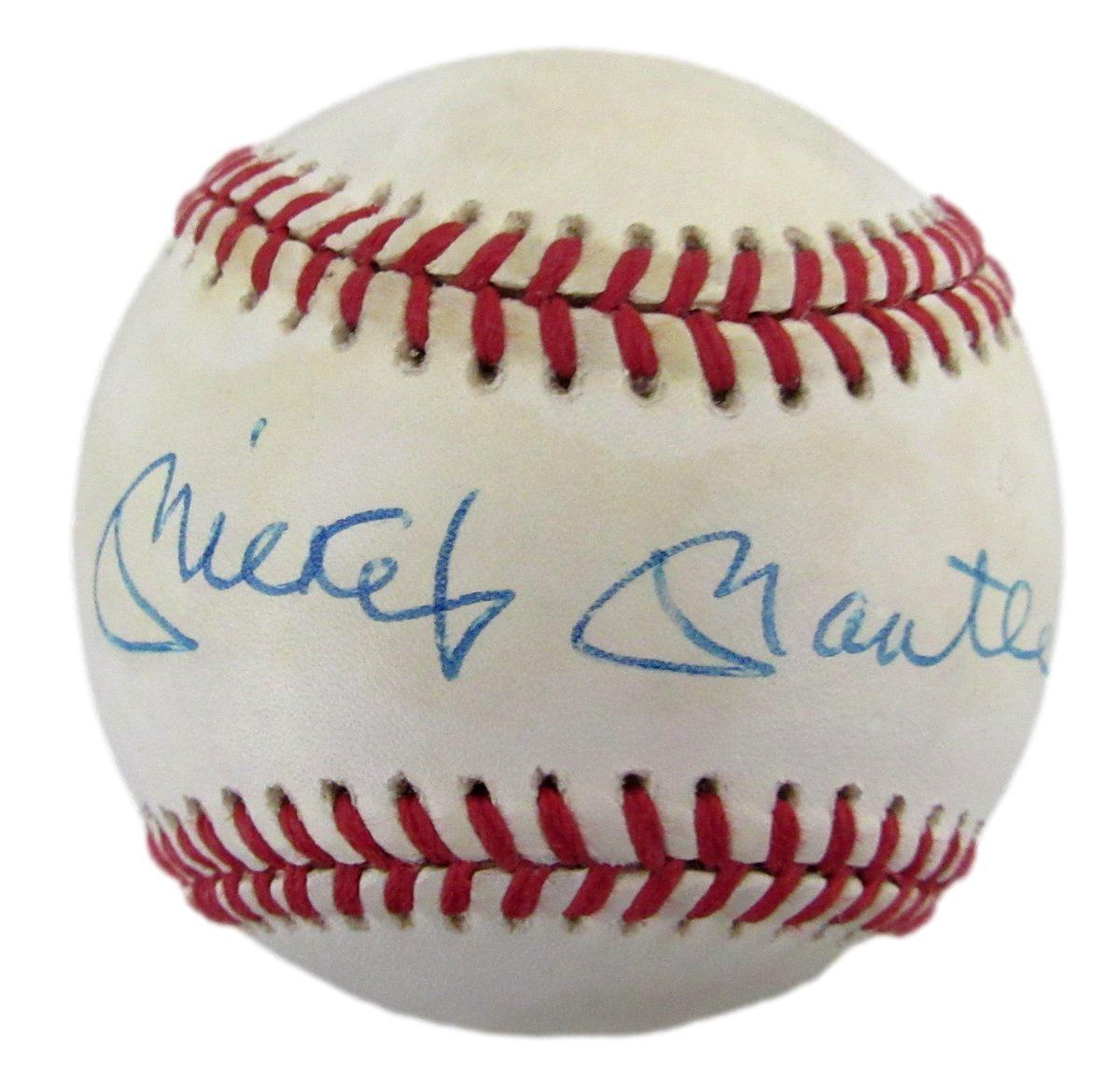 Autographed Baseball w/Case
