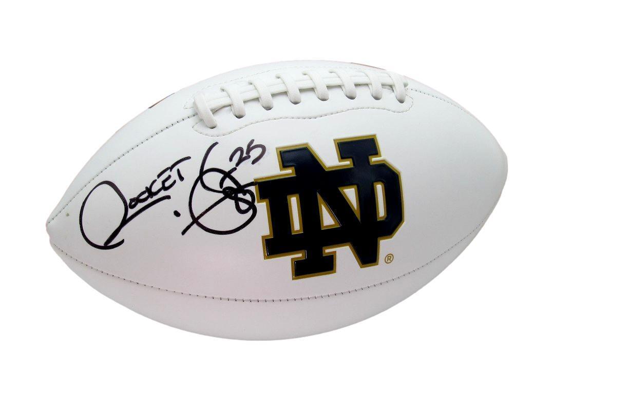 Autographed Logo Football